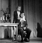 С сыном, Л.Титовым, артистом театра им. Леси Украинки. 
1985 год.