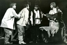 СТЫРЬ (справа)
«Я пришел дать вам волю» В.Шукшина. 1984 год. 
Сцена из спектакля.
