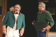 УХОВЁРТОВ (справа)
«Ревизор» Н.Гоголя. 2008 г. 
В сцене заняты: Л.Титов, С.Озиряный.