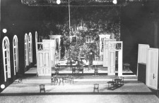 «Вишнёвый сад» А.Чехова. 1980 г. 
Макет к спектаклю.
