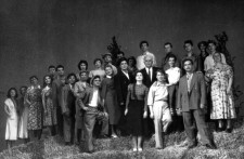 ШАХТЕРКА (третья слева)
«Песня под звездами» В.Собко. 1959 г.
Сцена из спектакля.
