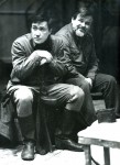 БУШТЕЦ (слева)
«Рядовые» А.Дударева.  1985 г.
А. Пазенко – Соляник.
