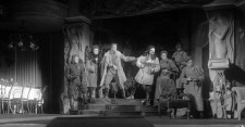 «Нашествие» Л.Леонова. 1943 г. 
Сцена из спектакля.
