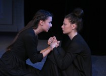 in the performance The Antigone  