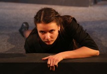 in the performance The Antigone  