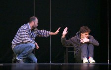 in the performance The Curious Incident of the Dog in the Night-Time 
