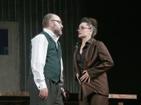 у виставі Будівничий Сольнес 