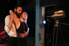 in the performance The Last Frame 